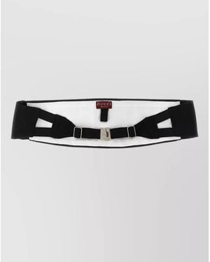 Gucci Silk Tuxedo Headband - Metallic