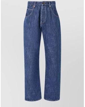 Jacquemus Denim Straight-Leg Pants - Blue