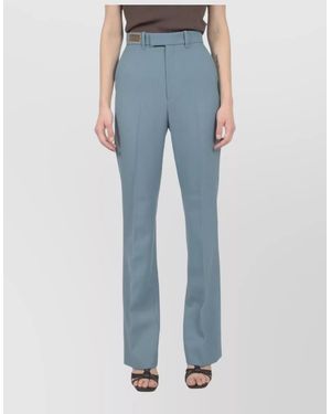 Gucci Wool Tailored Pants - Blue