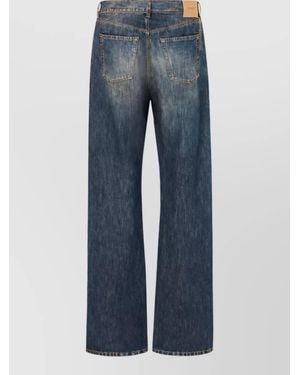 Fendi Straight-Leg Jeans - Blue