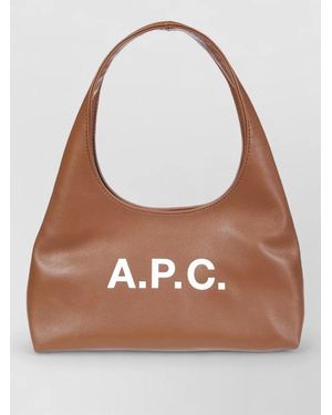 A.P.C. Baby Ninon Synthetic Shoulder Bag - Brown