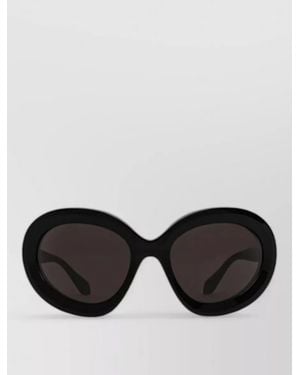 Alaïa Acetate Butterfly Sunglasses - Black