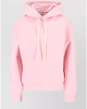 Jil Sander Cotton Sweatshirt - Pink