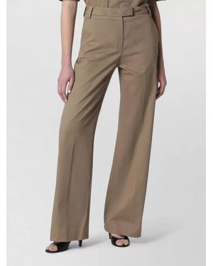 Thelatest Cotton Wide-Leg Pants - Natural