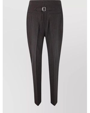 Filippa K Relaxed-Fit Tailored Trousers - Grey