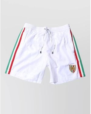 Dolce & Gabbana Striped Beachwear Shorts Two Piece Swimwear - Multicolour