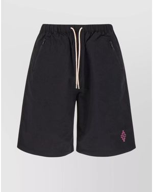 Marcelo Burlon Nylon Bermuda Shorts - Blue