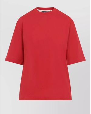 Jacquemus Oversized T-Shirt - Red