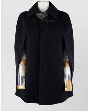Bottega Veneta Cashmere Cape - Blue