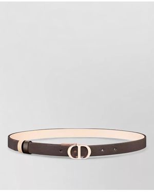 Dior Leather Belt - Natural