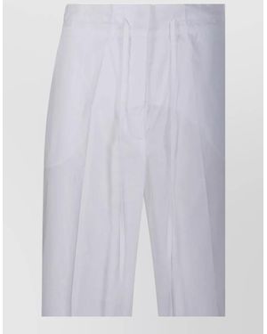P.A.R.O.S.H. Cotton Lounge Trousers - White