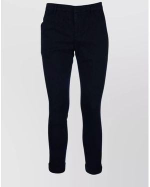 Dondup Regular-Leg Trousers - Blue