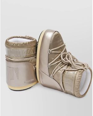 Moon Boot Nylon Low Boots - Natural