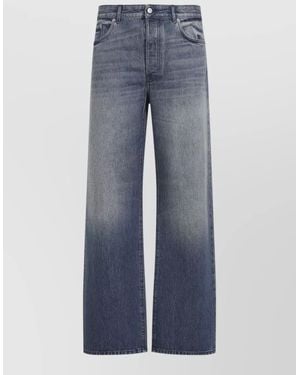 Dries Van Noten Denim Straight-Leg Jeans - Blue