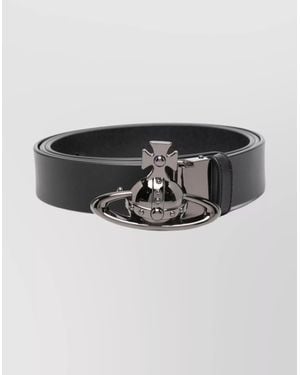 Vivienne Westwood Adjustable Metal Buckle Smooth Finish Belts - Multicolor