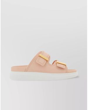 McQueen Oversized Sandals - Natural