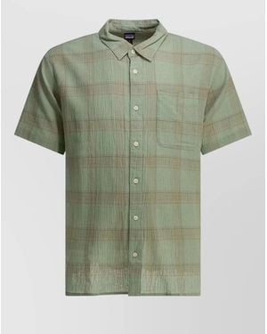 Patagonia Organic Cotton Casual Shirt - Green