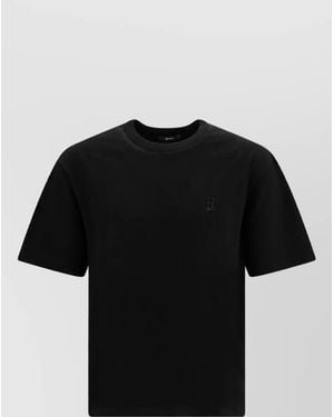 Herno Cotton Short-Sleeve T-Shirt - Black