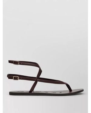 Manebí Double Strap Flat Sole Open Toe Sandals - Multicolour