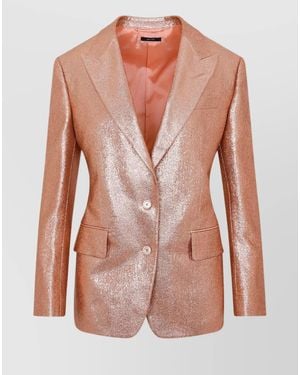 Tom Ford Tailored Blazer - Pink