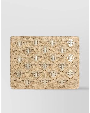 Rabanne 1969 Chain Mail Clutch Bag - Natural