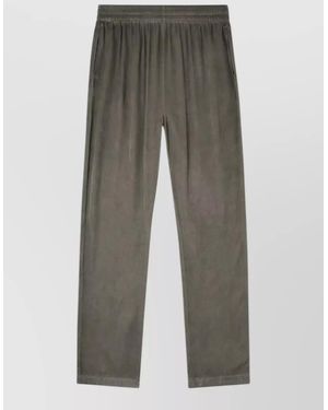 DIESEL Relaxed Fit Trousers Side And Back Pockets - Grey