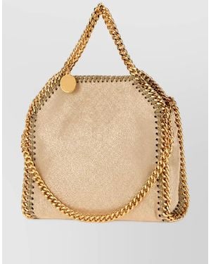 Stella McCartney Falabella Micro Clutch Bag - Natural