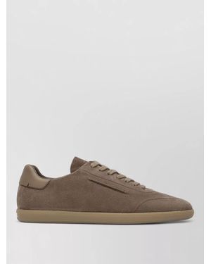 ZEGNA Low-Top Sneakers - Brown
