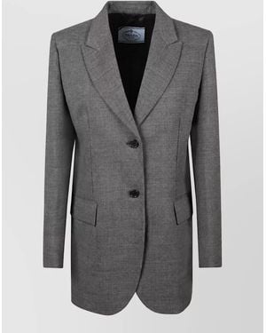 Prada Suit Jacket - Gray