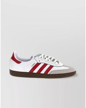 adidas Originals Leather Samba Og Low-Top Trainers - Metallic