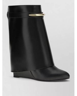 Givenchy Leather Ankle Boots - Black