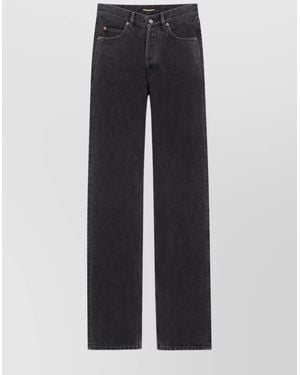 デニム・ジーパン SAINT LAURENT Woman Jeans Black 824083Y06CA 1319 Saint Laurent 90's Slim Jeans in Denim | Saks Fifth Avenue