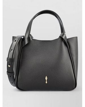 Christian Louboutin Bettina Mini Shoulder Tote Bag Leather - Black
