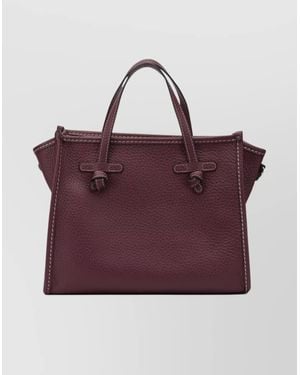 Gianni Chiarini Shoulder Bags With Top Handles And Metal Hardware - Purple