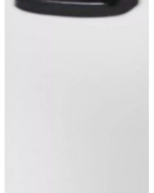 Patou Bubble Hem Skirt Polka Dot Pattern - White
