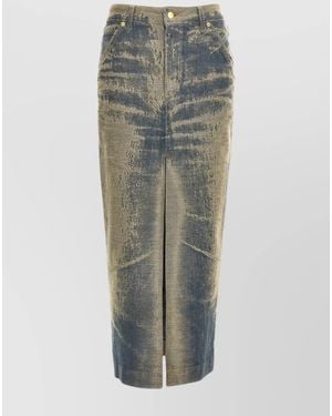 DARKPARK High-Rise Skirt - Blue
