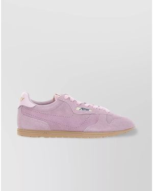 Autry Leather Low-Top Trainers - Pink
