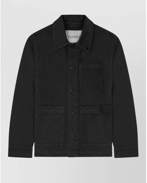 Closed Shirt Jacket - Black