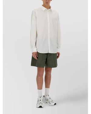 Aspesi Regular-Fit Chino Shorts - White