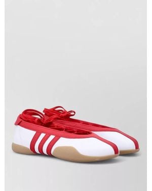 adidas Originals Leather Low-Top Trainers - Red