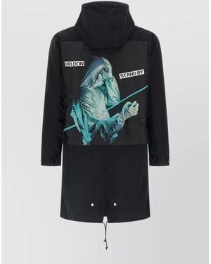 Undercover Uc2E4310 Hooded Parka 2 - Blue
