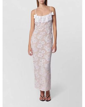 Alessandra Rich Maxi Dress - Pink