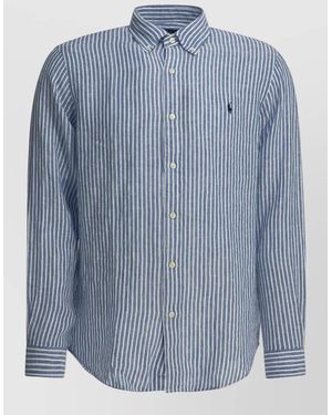 Polo Ralph Lauren Linen Shirt - Blue