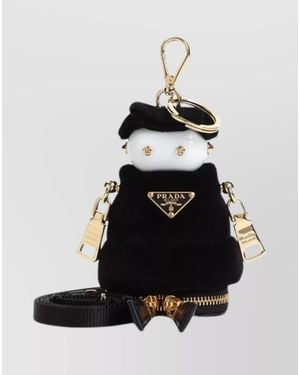 Prada Patty Trick Airpods Case Handle - Black