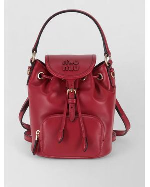 Miu Miu Na Bucket Bag - Red