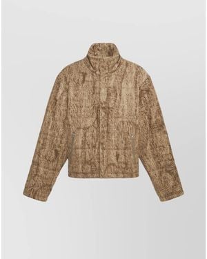 1989 STUDIO Denim Puffer Jacket - Natural