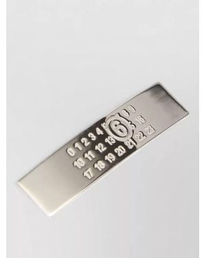 MM6 by Maison Margiela Brass Hair Clip - Multicolour
