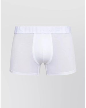 DSquared² Logo Waistband Boxers - White