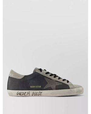 Golden Goose Superstar Leather Trainers Deluxe Brand - Grey