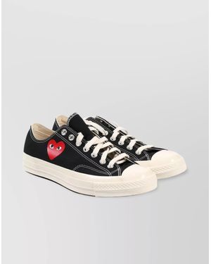 Comme des Garçons Cotton Low-Top Trainers - White